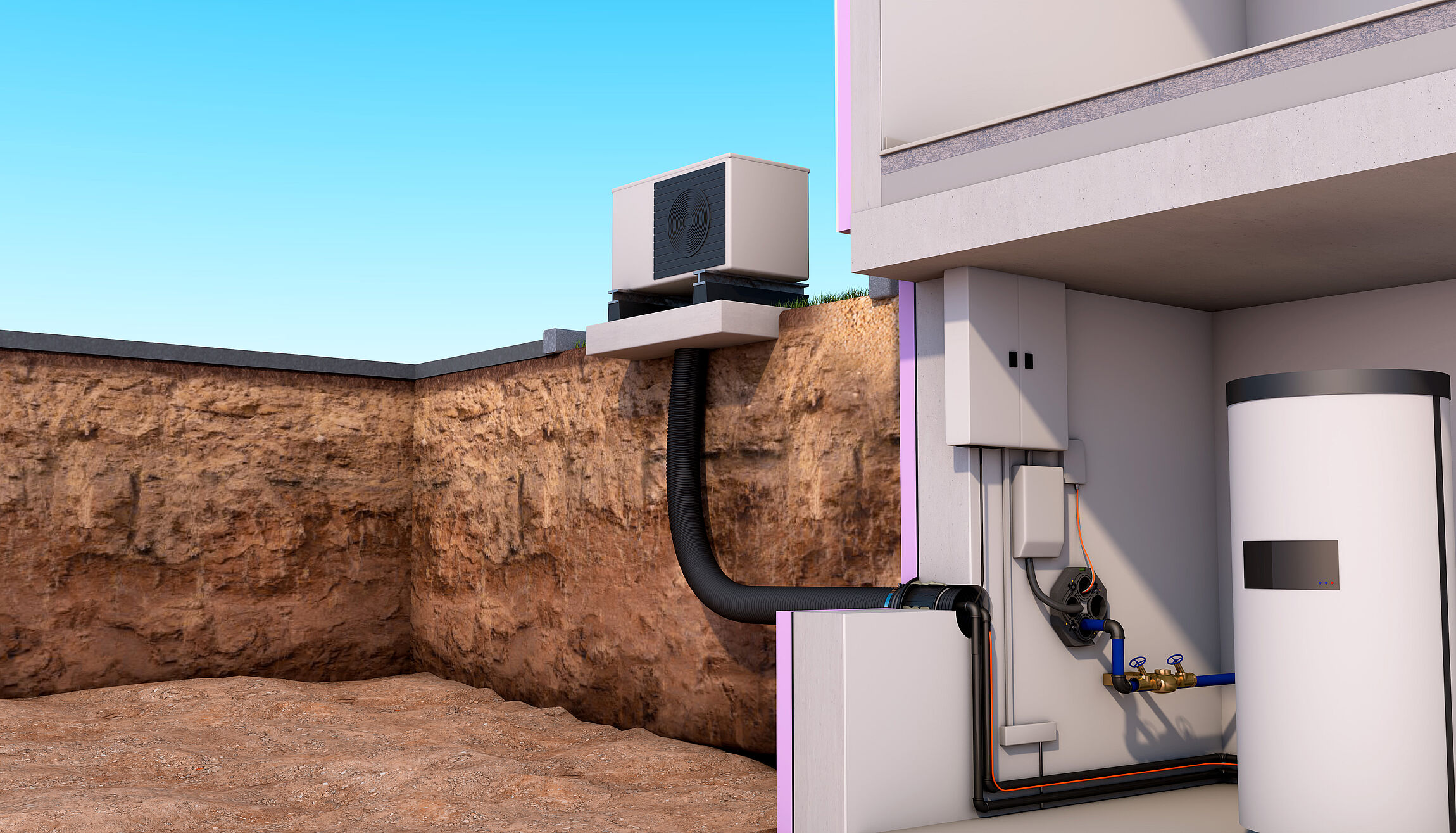 Hauseinführungen für Wärmepumpen  optimal planen